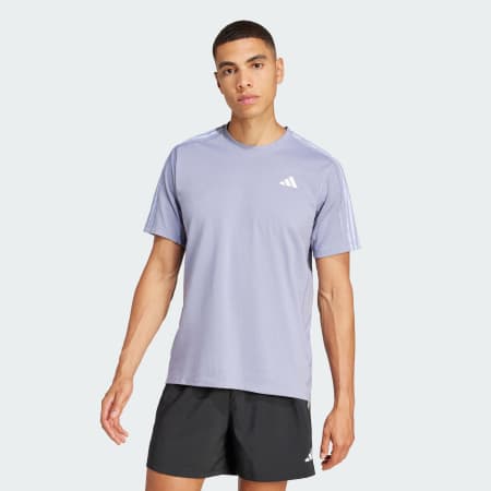 Own the Run 3-Stripes Tee