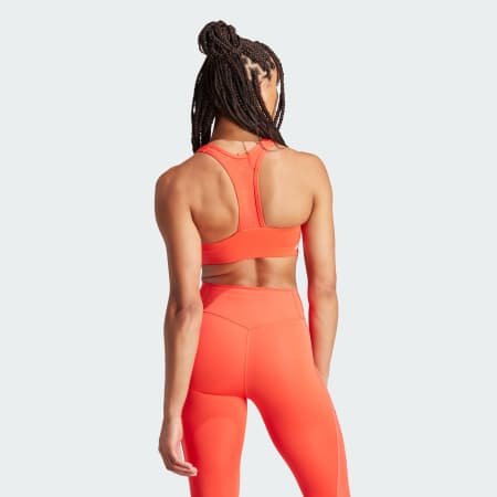 Red Athletic Fitness Gym Wear Sport Bras Activewear Women Yoga Set