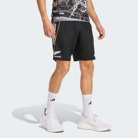 PANTALONI SCURȚI DE SALĂ ALL BLACKS MARVEL