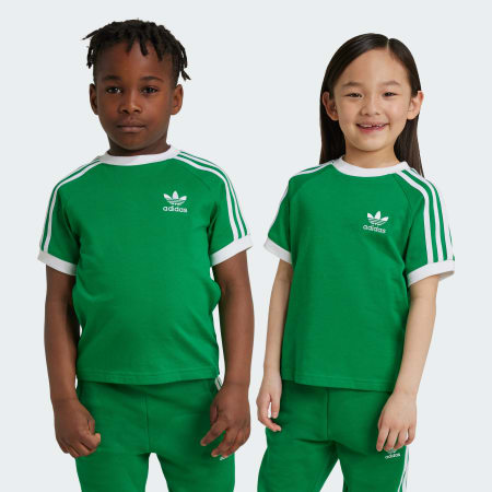 Clothing Adicolor Trefoil Tee Kids Green adidas South Africa