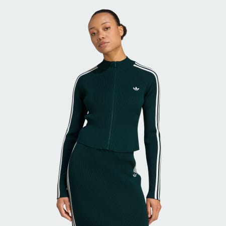 Adicolor 3-Stripes Slim Knit Track Top