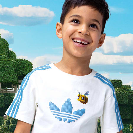 adidas Originals x Minecraft Tee and Short Set