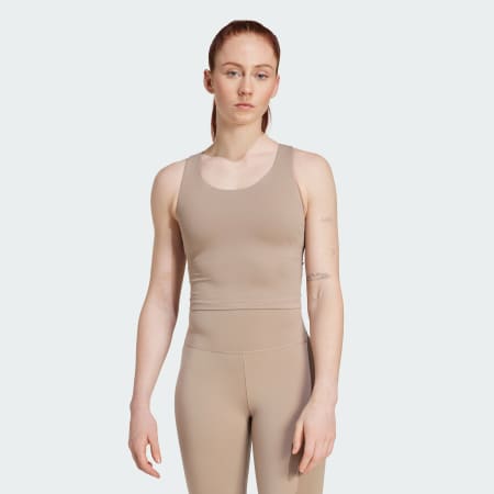Grudnjak adidas All Me Medium Support Tank Top