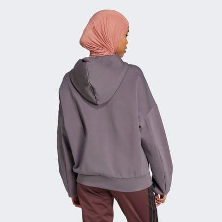 جاكيت بقبعة Future Icons Small Logo Full-Zip