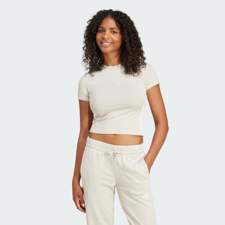 Essentials 3-Stripes Slim Baby Tee