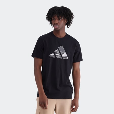 Camo Logo Graphic T-Shirt