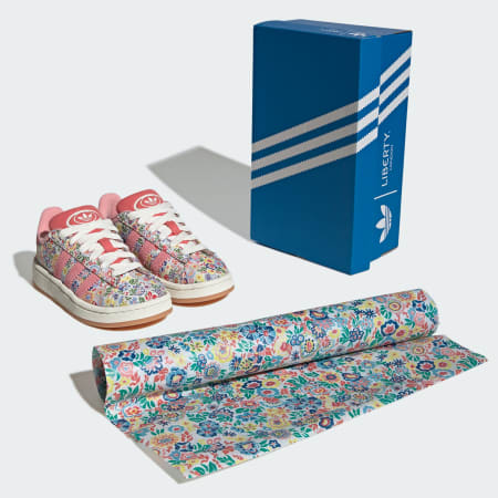 Pantofi sport cu șireturi elastice Campus 00s x Liberty London pentru copii
