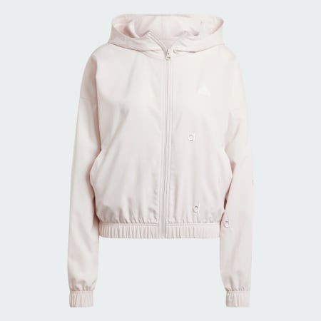 adidas Embroidery Loose Windbreaker