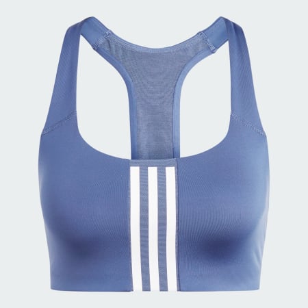 חזייה Powerimpact Training Medium-Support 3-Stripes