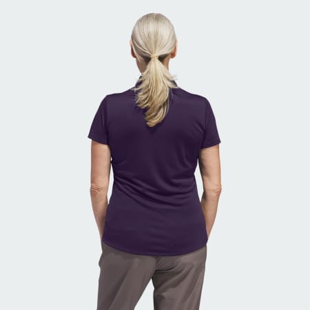 Women's Solid Performance Short Sleeve Polo Shirt