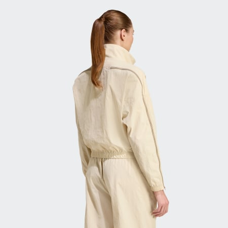 City Tech Woven Zip Track Top