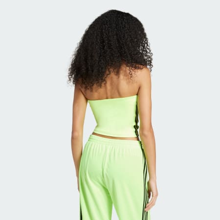 Top bez naramenica Adicolor 3-Stripes