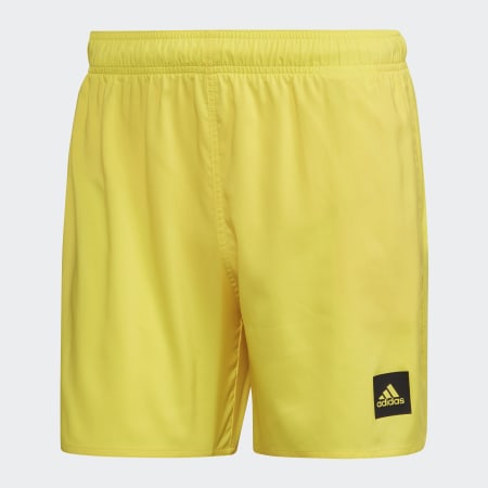 Short Length Solid Swim Shorts