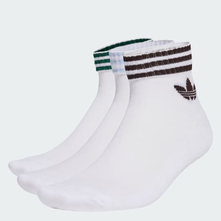 3-Stripes Ankle Socks 3 Pairs