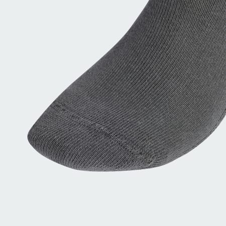 Set de 6 perechi de șosete p&acirc;nă la gambă, cu linii și amortizare