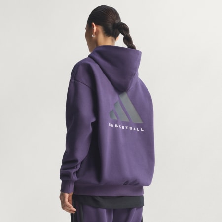 adidas Basketball Fleece Hoodie (Gender Neutral)