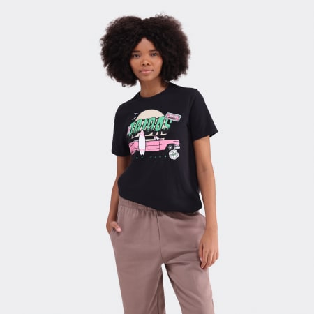 Summer Holiday Graphic Play Short Sleeve T-Shirt