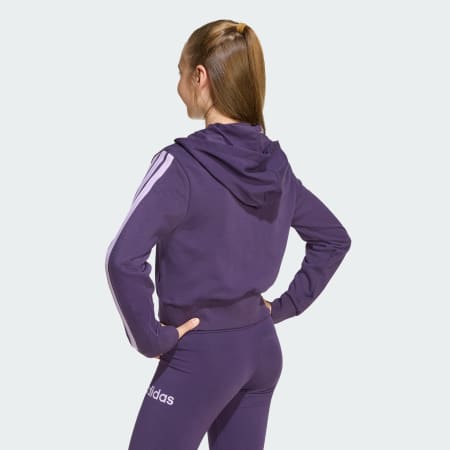 Dječja majica s kapuljačom i patentnim zatvaračem cijelom duljinom Essentials