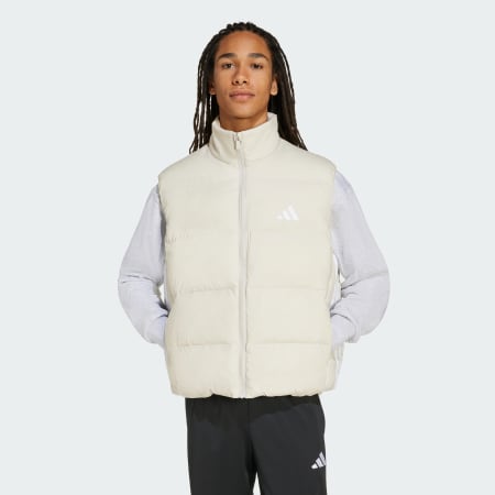 Essentials Climawarm 3-Stripes Puffer Down Vest