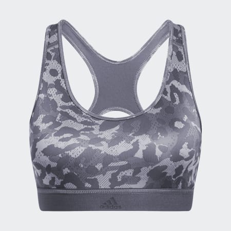 Believe This Medium Support Allover Print Bra
