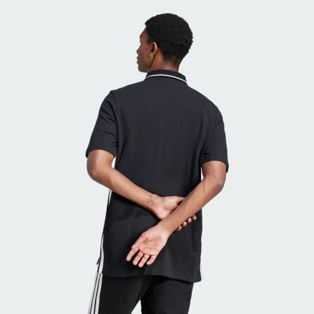 Essentials 3-Stripes Piqué Polo Shirt