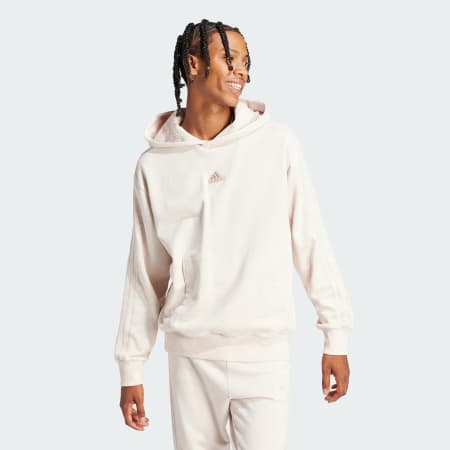 كنزة ALL SZN French Terry 3-Stripes Garment-Wash