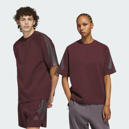 adidas Basketball Short Sleeve Sweatshirt (Gender Neutral)