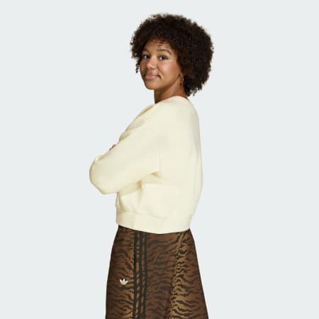 BLUZĂ LARGĂ PĂTRĂȚOASĂ CU GULER ROTUND