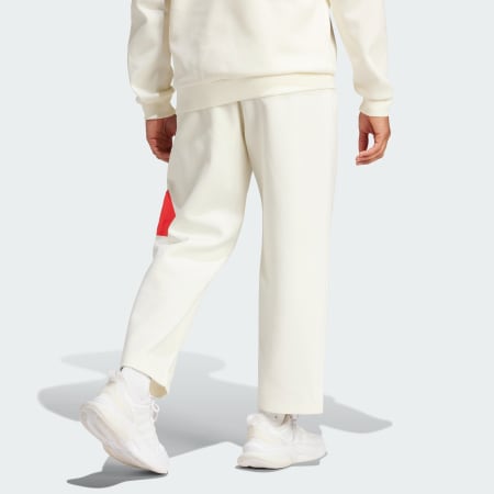 White deals adidas pants