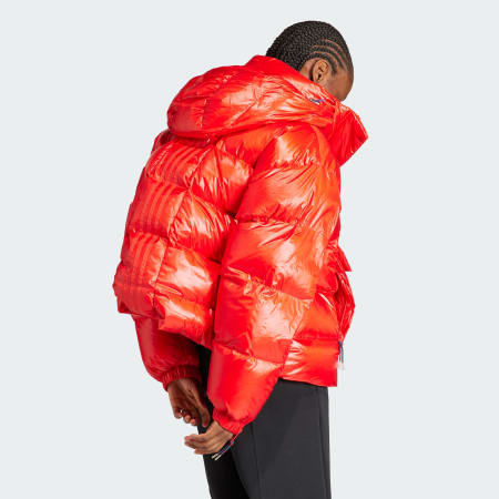 Puffed Throw-Over Jacket