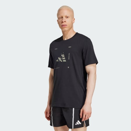 Climacool Training Camo Logo Graphic Tee
