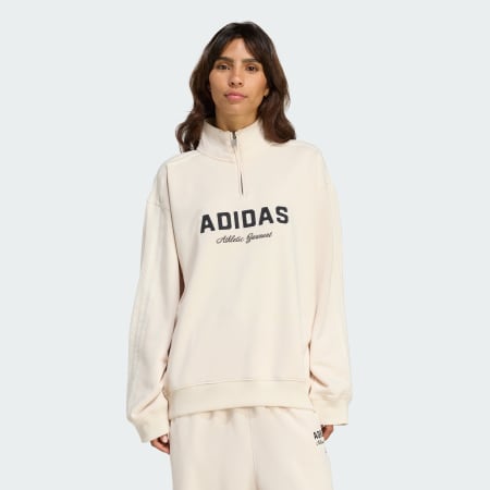 ADIDAS ORIGINALS ATHL DEPT GRAPHIC QUARTER ZIP