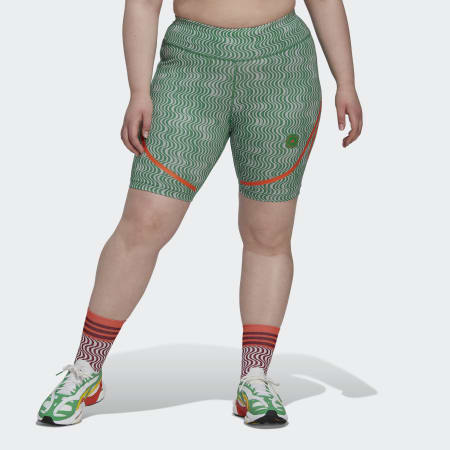 شورت ضيّق adidas by Stella McCartney TruePurpose Printed Cycling - قياس كبير