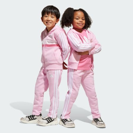 Seasonal Essentials Tiberio 3-Stripes Fleece Track Suit Kids
