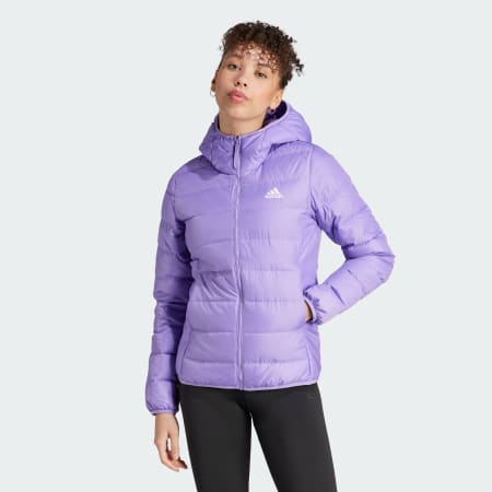 Essentials Light Down Hooded Jacket