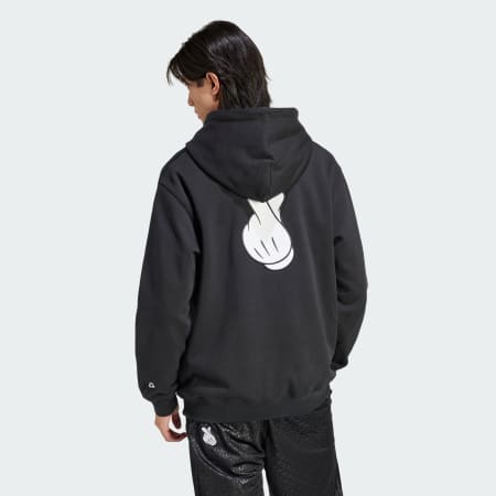 Mickey Mouse x Originals Appliqué Cotton Hoodie