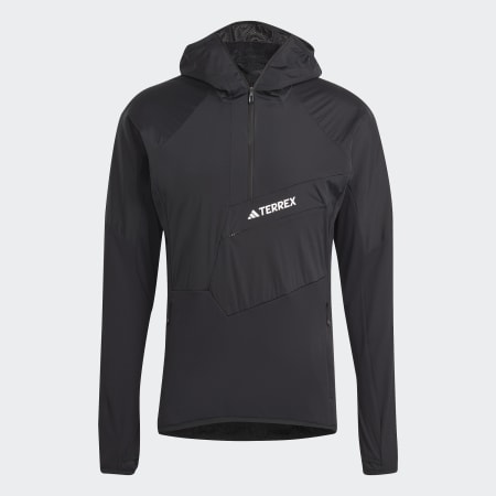 Jachetă Techrock Ultralight din lână fleece, cu glugă și fermoar 1/2