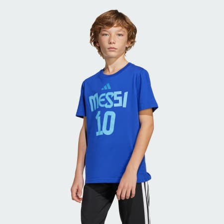 Boys blue adidas shirt online