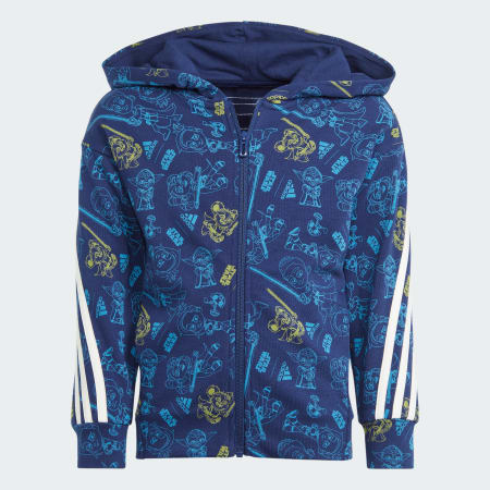 Girls blue hot sale adidas hoodie