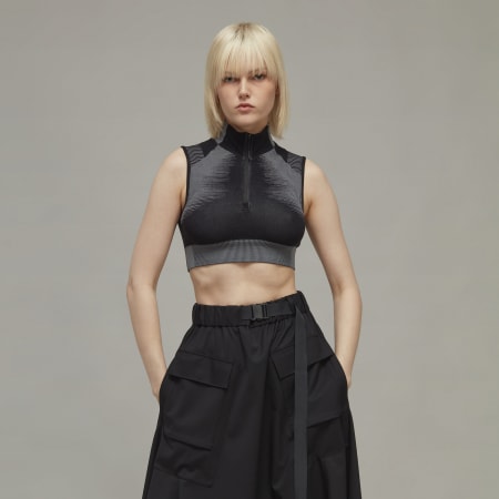 Y-3 Engineered Knit Crop Top