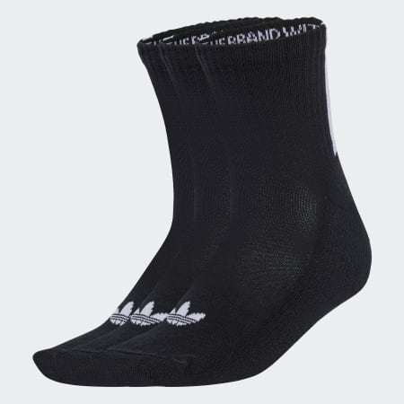 Quarter 3 Back Stripes Socks 3 Pairs