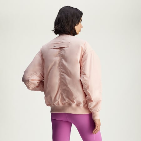 Jachetă de pilot din țesătură naturală adidas by Stella McCartney