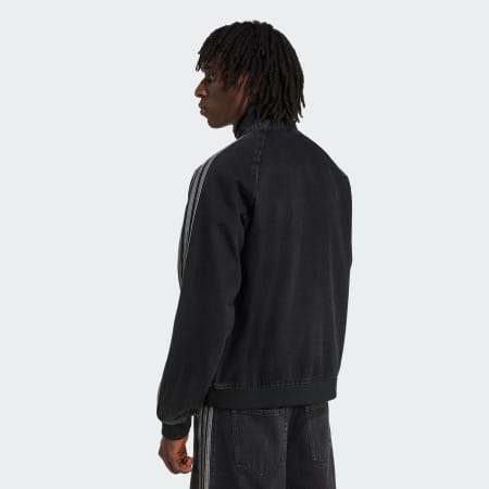adidas Adicolor First Black Denim Track Top