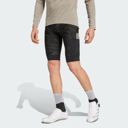 Pantaloni scurți de ciclism cargo vătuiți pentru pietriș