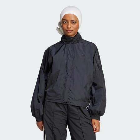 Adicolor Woven Nylon Outline Trefoil Windbreaker