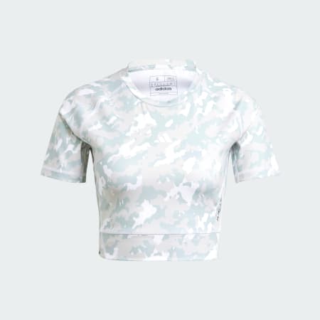 Techfit Camo Print Crop Training Tee