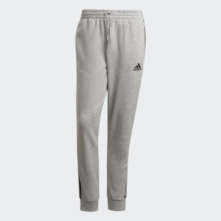 Hlače Essentials 3-Stripes od frotira sa suženim nogavicama