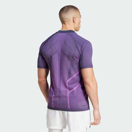 Tricou polo Tenis Pro FreeLift, fără cusături, cu tehnologie AEROREADY