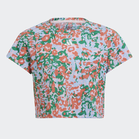 Train Essentials Seasonal AEROREADY Printed Crop Training Tee