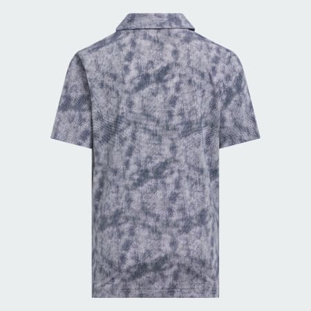 Performance Textured Print Polo Shirt Kids